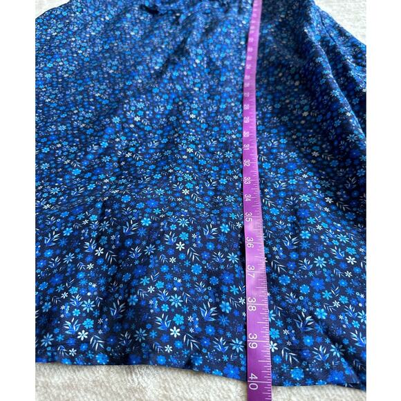 Reistor Sundowner Dress in Dizzy Blue Floral Print, Size M - Picture 9 of 9